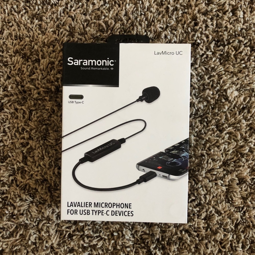 NIB Saramonic Lavalier Microphone